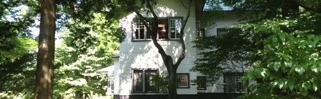 軽井沢の市村記念館（旧近衛文麿別荘）を見学