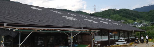 山梨県の道の駅まきおかと室伏学校を見学
