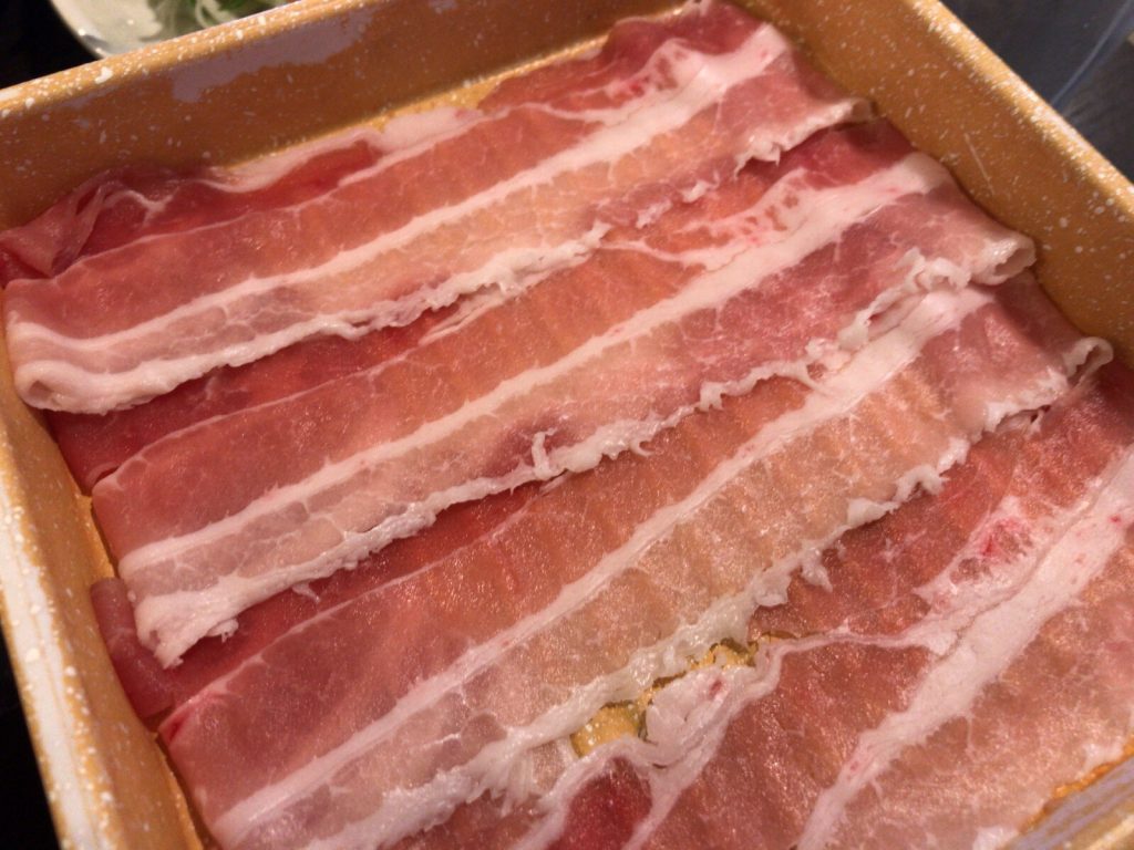 しゃぶ葉でお肉3皿付きお野菜食べ放題セット（999円）を堪能