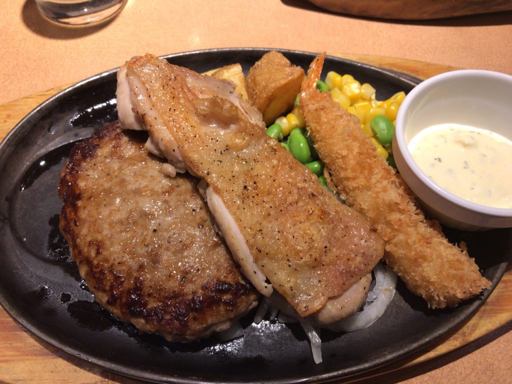ステーキのどんで日曜日の日替わりランチ