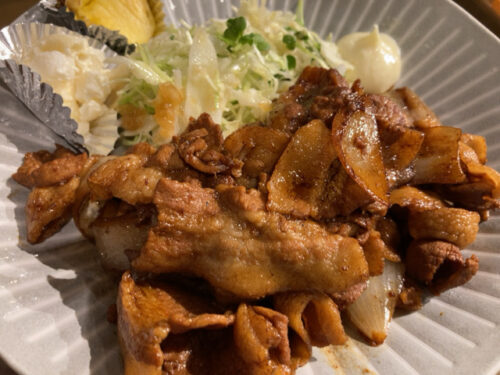 生姜焼きブラック