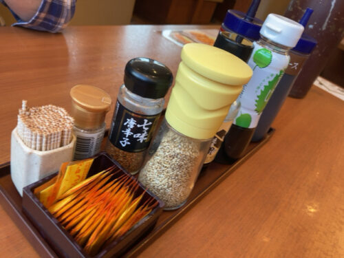 多彩な調味料