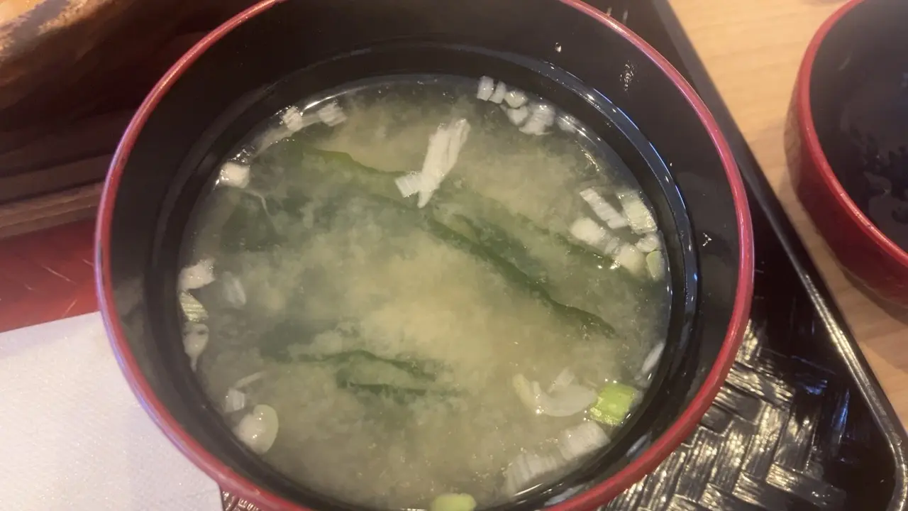 大戸屋の味噌汁